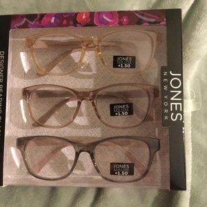 Jones New York Reading Glasses +1.50 NIB